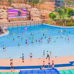 Machine à vagues de parc aquatique extérieur