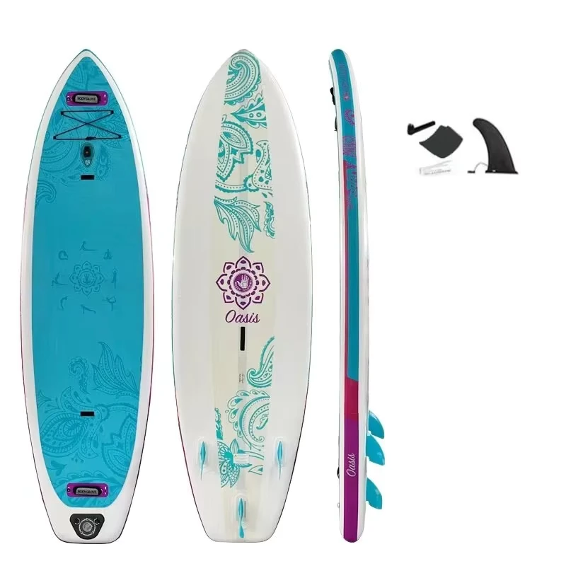 Outdoor Water Sports Inflatable SUP Board Stand up Paddle Board for Beach Lake River and Sea Surfing