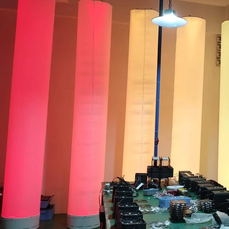 อุปกรณ์บริการไฟ LED กันน้ำกลางแจ้ง ตกแต่งภูมิทัศน์ เสาไฟเป่าลม