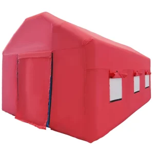 Tenda Tahan Air Luar Ruangan untuk Acara Besar, Tenda Inflatable dengan Rangka PVC Inflatable