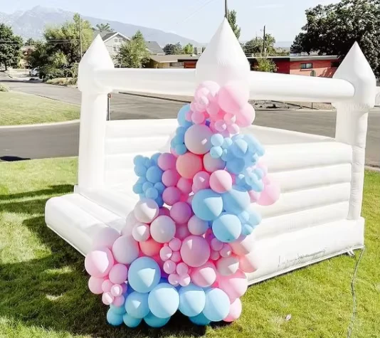 Outdoor Wedding Inflatable Bouncer Bounce House for Parties