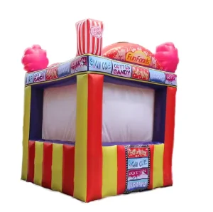 Tente de kiosque portable gonflable pour collations promotionnelles en extérieur