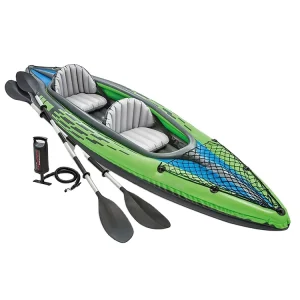 Barca Gonfiabile in Gomma Pieghevole Spessa per Esterni Canoe e Kayak Gonfiabili Singoli
