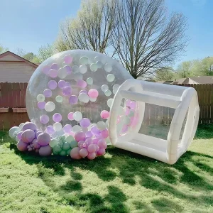 Outside High Quality Bubble House Inflatable Balloon Clear Dome Outdoor Camping Tent