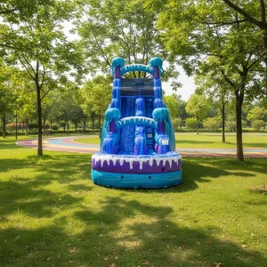 Outside Inflatable Games Commercial PVC Inflatable Water Slide with CE Certification and Easy Setup for Fun