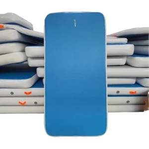 PVC 10cm Thick Portable Inflatable Air Track Mat for Gymnastics Yoga & Exercise Custom Size Unisex