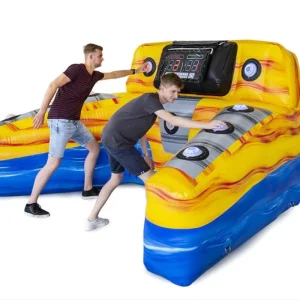 เกมกลางแจ้งเชิงพาณิชย์แบบพอง PVC สำหรับเช่าในสนามหลังบ้าน Ips Hit and Run สำหรับเด็กและผู้ใหญ่