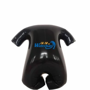 PVC Black Inflatable Suit for Advertisement Activity Custom Inflatable Suit for Fun Play