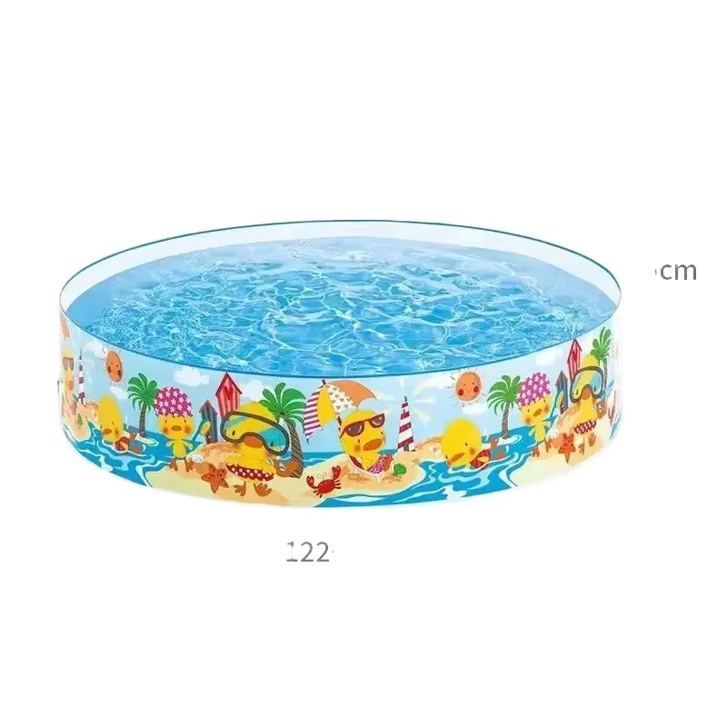 PVC Children’s Inflatable Swimming Pool Folding Portable Fast Set Sand Pool
