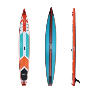 PVC Customized Logo Inflatable Racing Sup Paddle Board ISUP Stand up Surfboard for Race
