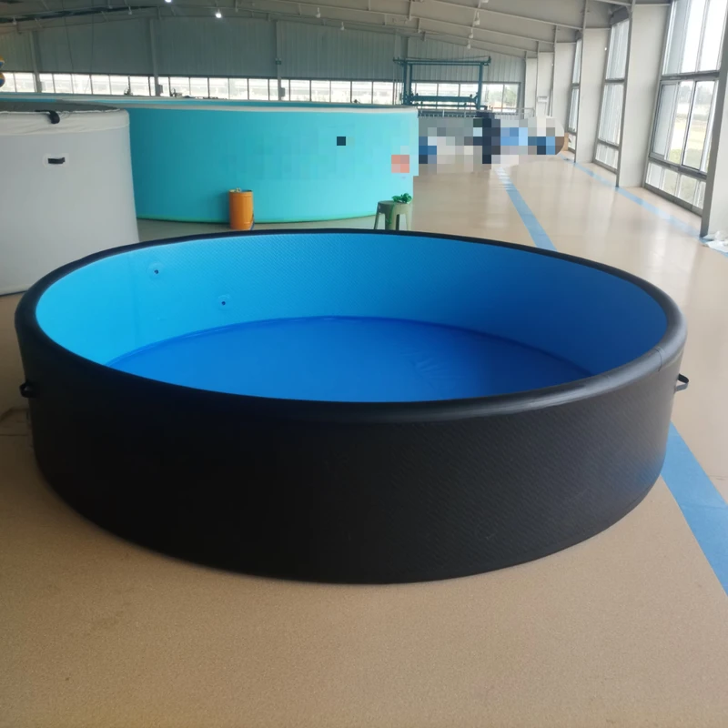 PVC Drop Stitch Material Custom Big Size Portable Outdoor Water Pool Inflatable Swimming Pool for Children