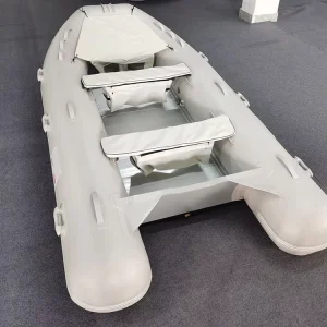 Barco Inflável Dobrável em PVC, Caiaque Inflável, Bote de Pesca, Bote de Borracha