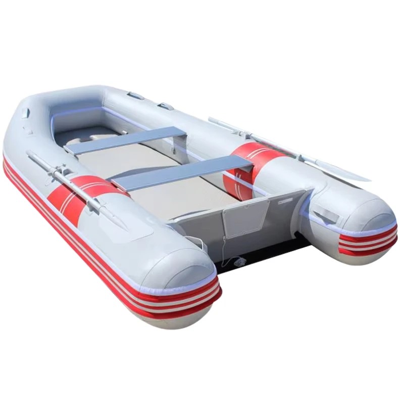 Barco Inflable de Vientre Plegable de PVC 170, Yate Deportivo Ligero para Pesca en el Mar y Surfing