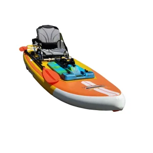 PVC High Pressure Lightweight Fishing Inflatable Kayak with Pedals