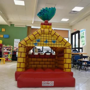 PVC Indoor Outdoor Trampoline Child’s Play Castle Inflatable Jumping Equipment for Home Amusement Theme Park Inspired