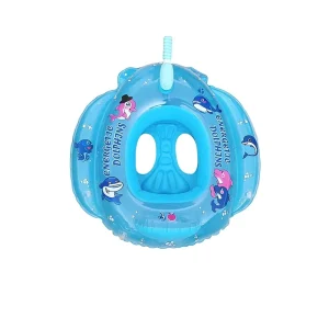 PVC Inflatable Baby Pool Float Swimming Ring With Toy Gun Kids Inflatable Swimming Ring
