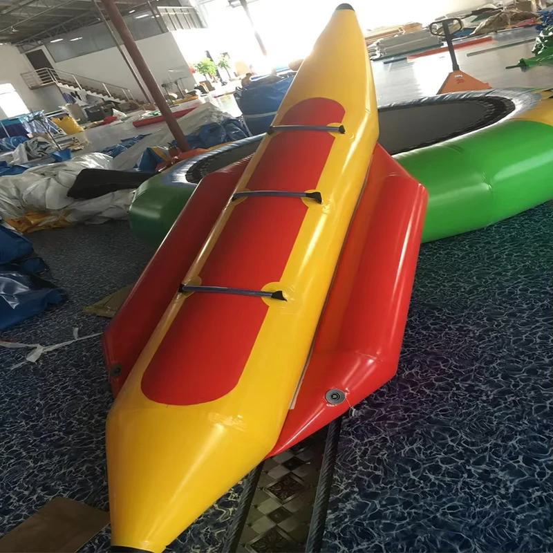 Bote Inflável de Banana em PVC para 10 Pessoas Certificado CE Garantia de 3 Anos Capacidade Superior a 500kg