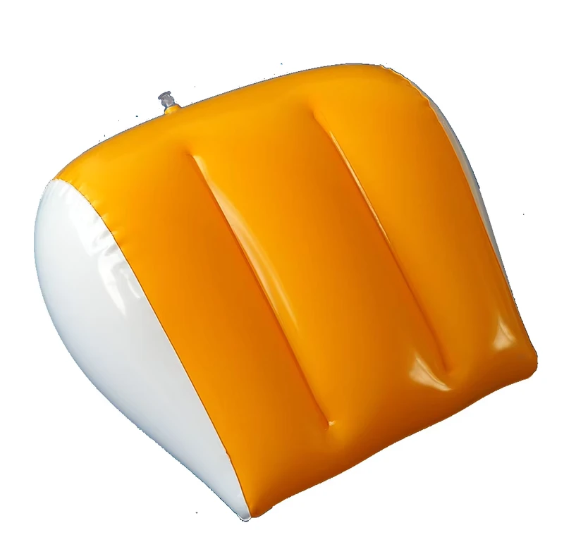 Almohada de playa inflable de PVC con impresión de logo