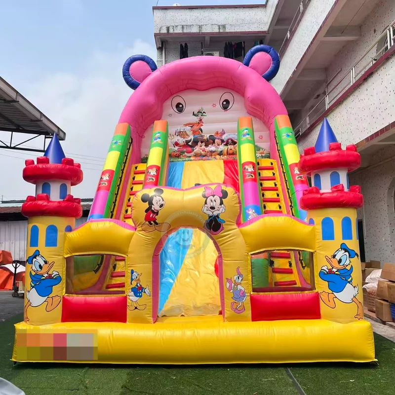 Castelo Inflável de PVC Casa de Saltar Castelo Inflável