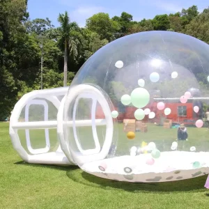 PVC Inflatable Bubble House Tunnel Dome Tent Camping CE Certified Blower Customizable Size Color Customized Logo 1