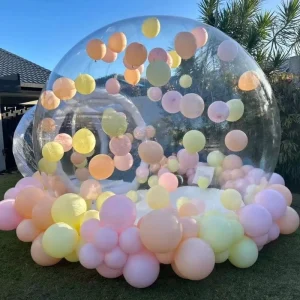 PVC Inflatable Bubble House for Kids Outdoor Inflatable Bubble House Transparent Camping