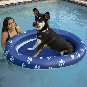 PVC Inflatable Dog Swimming Pool Float Pets Beach Water Hammock