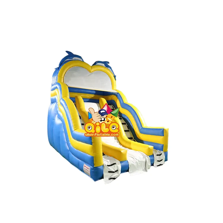 Cầu trượt hơi PVC, chất lượng thương mại, cầu trượt hơi với bể bơi cho trẻ em và người lớn trong bữa tiệc sinh nhật