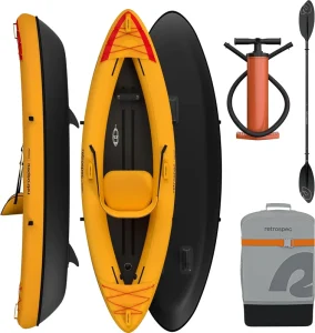 PVC Inflatable Fishing Kayaks 2 Person Inflated Kayak Drop Stitch Canoe Boat