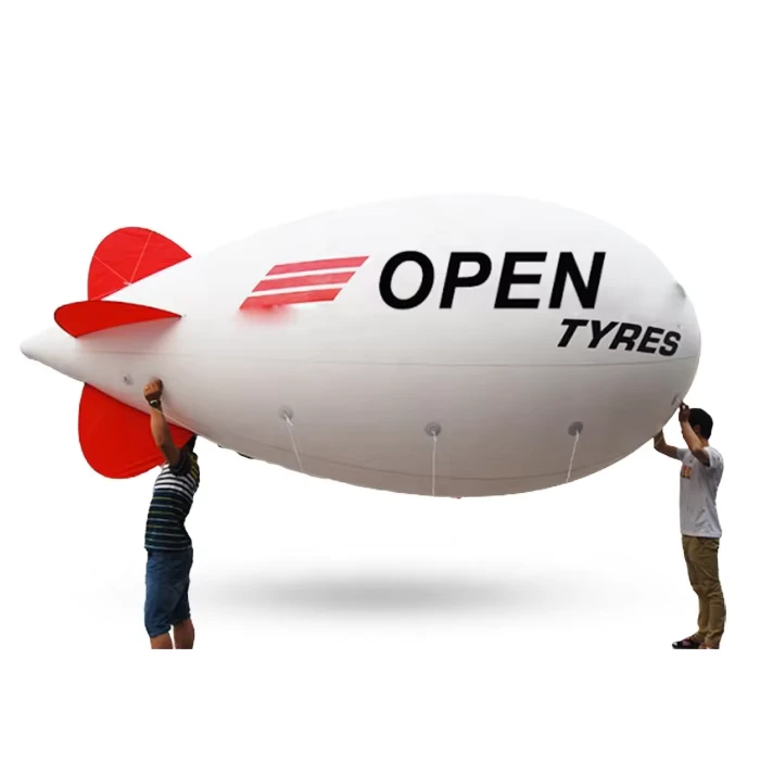 PVC Inflatable Floating Advertising Blimp Airship Helium Balloon