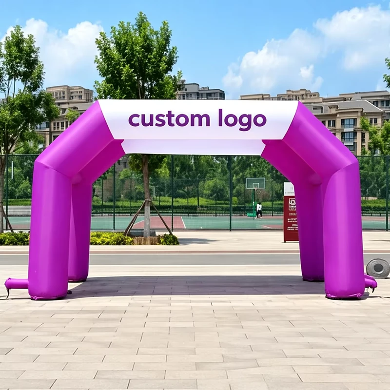 PVC Inflatable Giant 4m 5m Custom Size Advertising Arch for Sports Race Start Finish