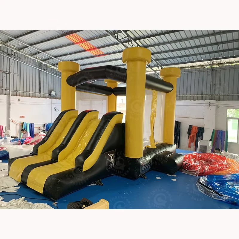 PVC Opblaasbaar Springkasteel Opblaasbare Combo Springkastelen Glijbaan Springhuis Commerciële Springers voor Buiten