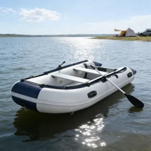 PVC Inflatable Kayak Raft Fishing Boat Dinghy Sport Yacht Diver Rescue Boat Durable Lightweight