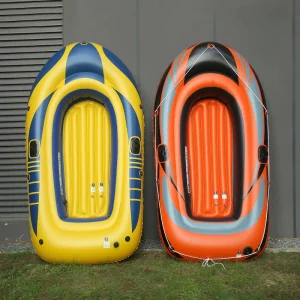 PVC Inflatable Kayak for Water skiing and Fishing 3 Persons Capacity Eco Friendly