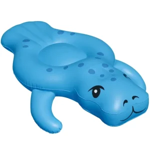 PVC Inflatable Manatee Ride on Pool Float Blow up Animal Shaped Water Swimming Rider Raft Floating