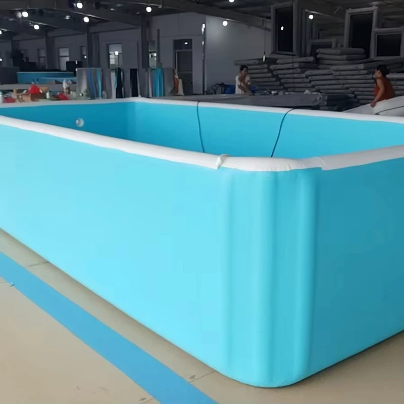 PVC Inflatable Outdoor Swimming Pool Customized Size Water Pool for Adults or Children Swimming