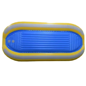 Perahu Rafting Putih Inflatable PVC Self Bailing Bersertifikat CE untuk 8-14 Orang 16'5x7'2