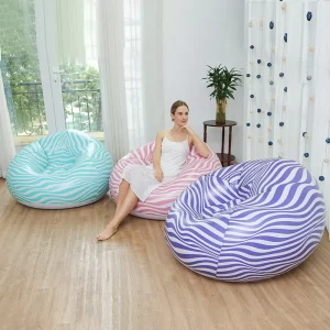 PVC Inflatable Sofa Couch Comfortable Lazy Inflatable Sofa for Living Room Furniture Large air Chair Inflatable Sofa