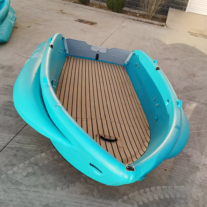 Thuyền kayak PVC inflatable thể thao ổn định với phụ kiện cho các hoạt động ngoài trời