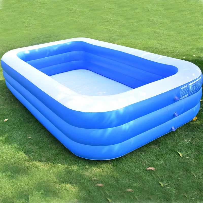 Piscine gonflable en PVC pour enfants, durable, facile à installer, piscine extérieure