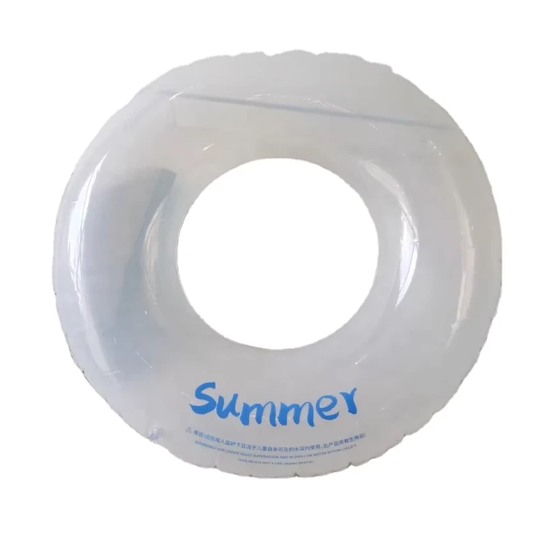 ท่อว่ายน้ำเป่าลม PVC โปร่งใสสำหรับเด็กผู้หญิงและเด็ก