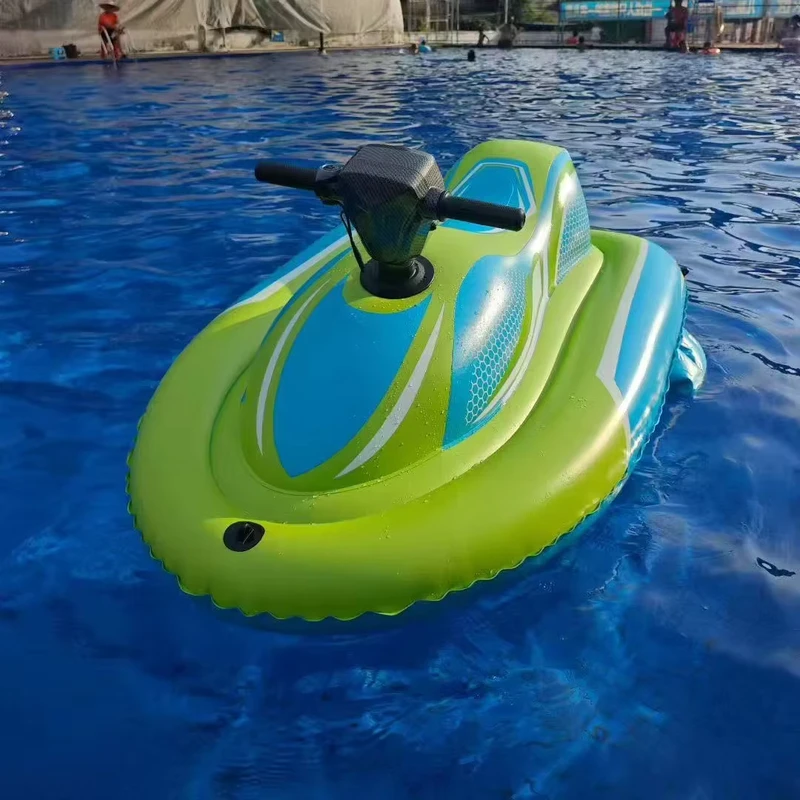 Barco Inflável Motorizado em PVC para Cruzeiro para Crianças com Certificação CE, Garantia de 3 Anos, Capacidade até 100kg