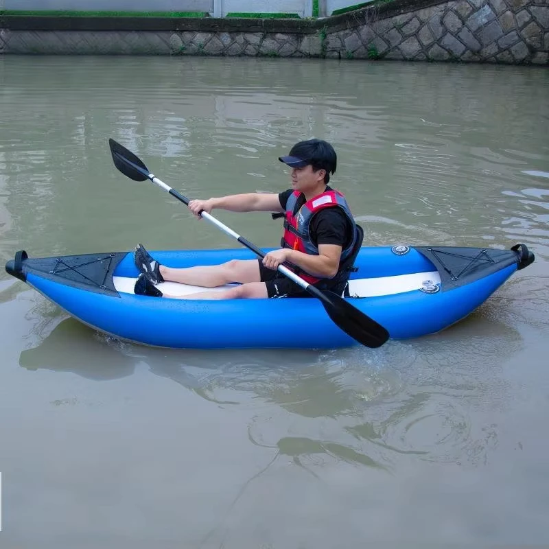 PVC Kayak Boat Drop Stitch Folding Kayak 2 Person Inflatable Kayak Boat