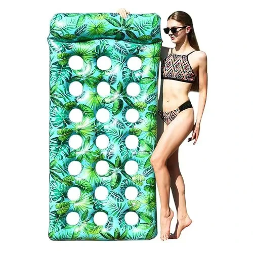 Pelampung Kolam Inflatable Besar PVC, Raft Inflatable untuk Dewasa
