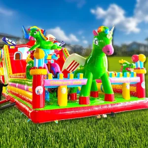 PVC Lightweight CE Certified Inflatable Castle Commercial Inflatable Water Slide Swimming Pool Large Children’s Inflatable