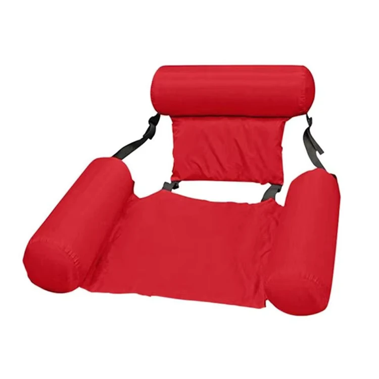 Ghế nằm bơm hơi PVC nhẹ gập lại, phao bơi, giường với màu sắc tùy chỉnh, sức chứa 100-500kg