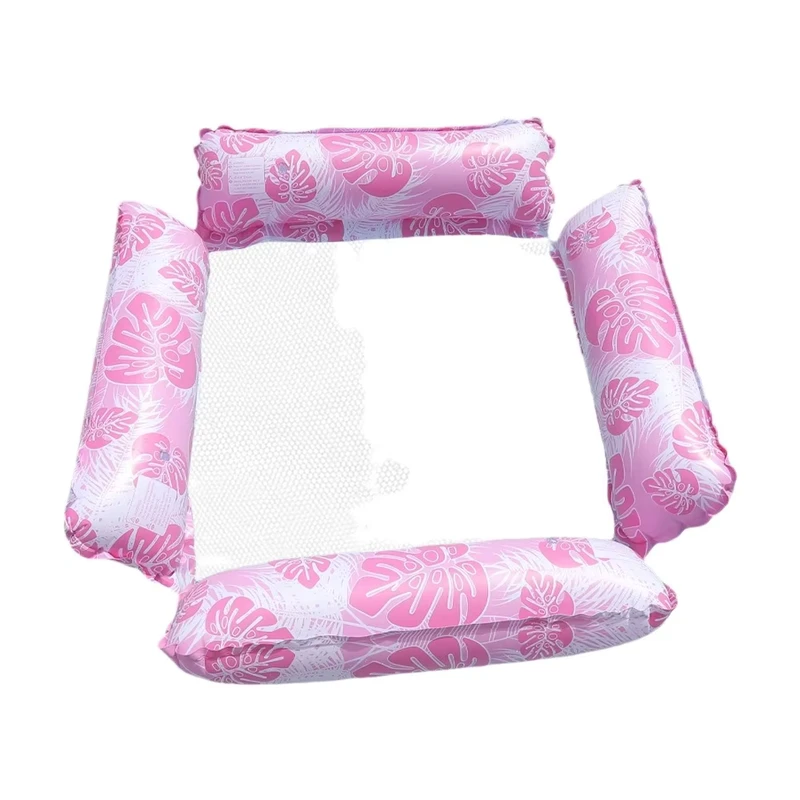 PVC Nylon 4 Tubes Pink Adults Anime Clear Pool Floats Inflatable Hammock Child Baby Elephant Arm Floatie Swimming Ring for Kids