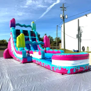 PVC Outdoor Playground Commercial Kids Inflatable Bounce House Bouncy Castle Water Slide for Adults