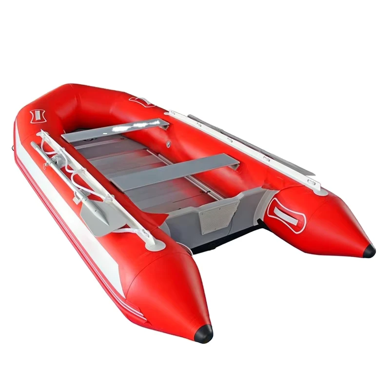PVC recreatieve opblaasbare boot, dinghy, 10 voet, pneumatische draagbare boot