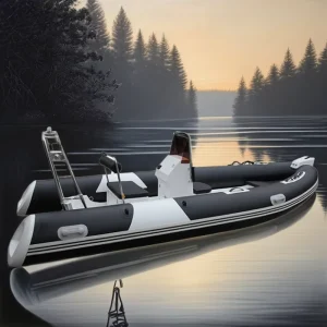 PVC Rib Boat for Fishing 480 Fiberglass and Water Sports Features New Design Inflatable Boat