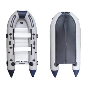 PVC Rubber Dinghy Thickened Aluminum Floor Bottom Fishing Inflatable Boat Kayak Foldable Kayak Boat Speedboat